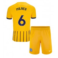 Brighton James Milner #6 Replica Away Minikit 2024-25 Short Sleeve (+ pants)